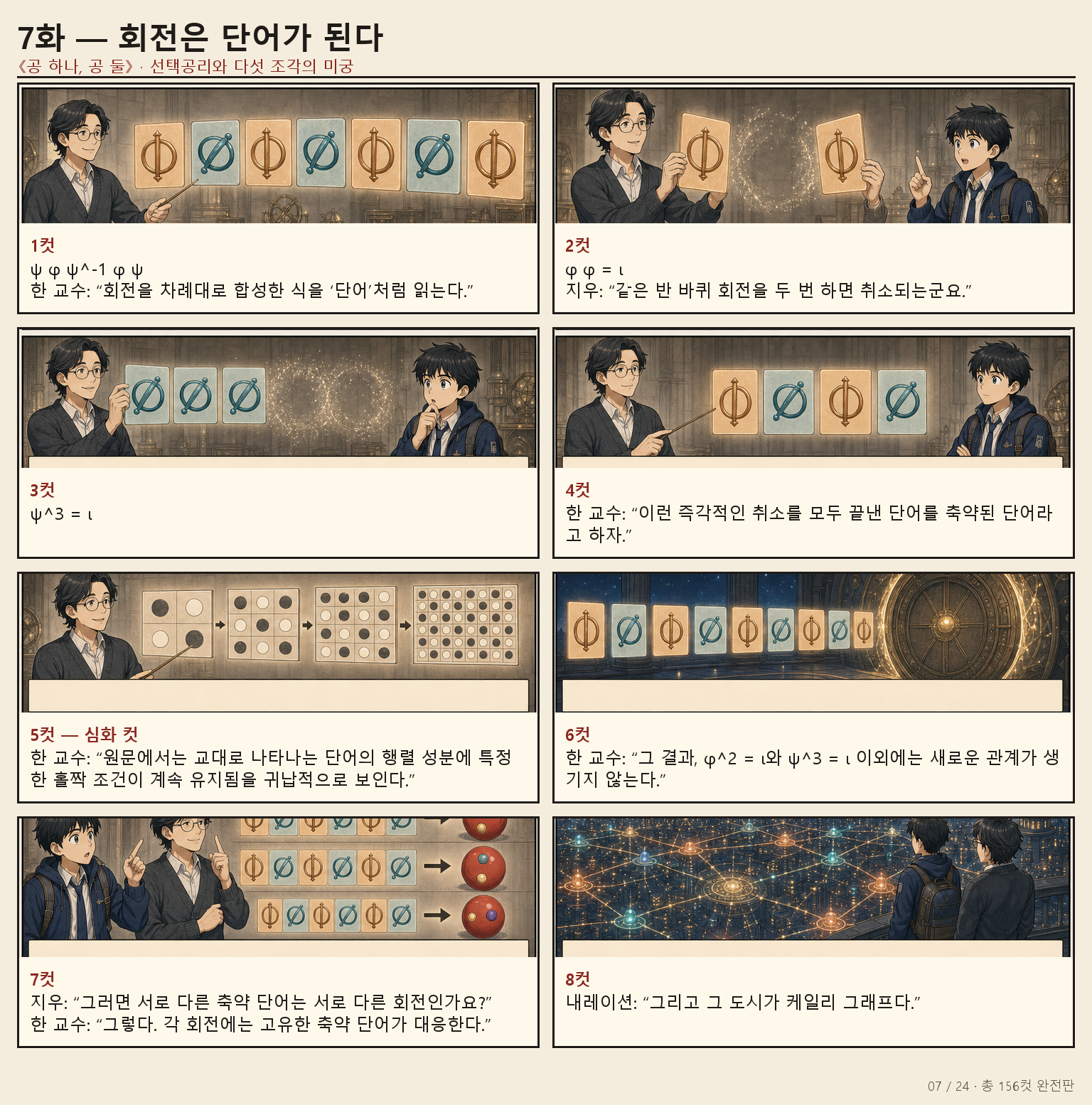 7화 회전은 단어가 된다 만화 페이지