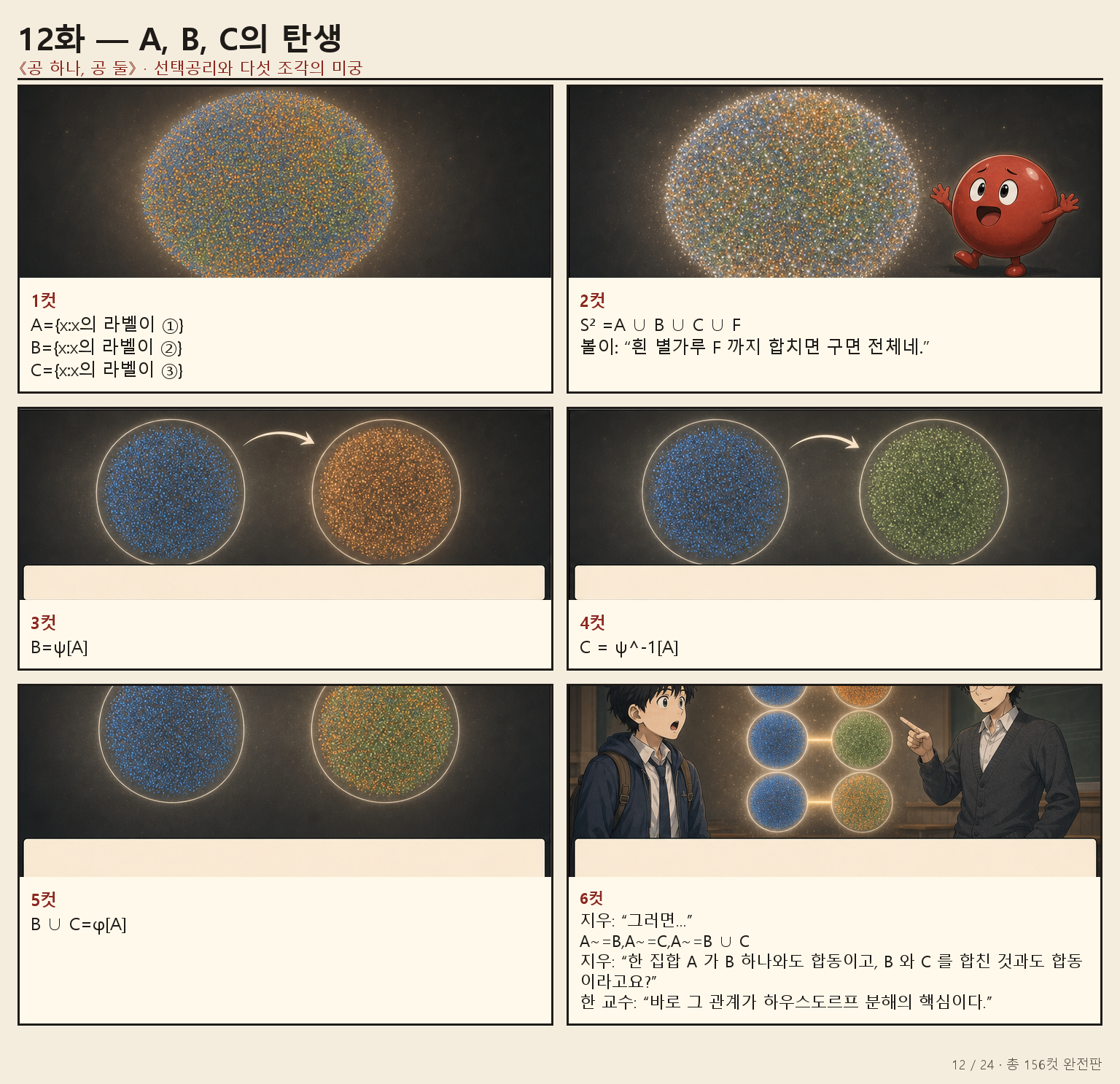 12화 A, B, C의 탄생 만화 페이지