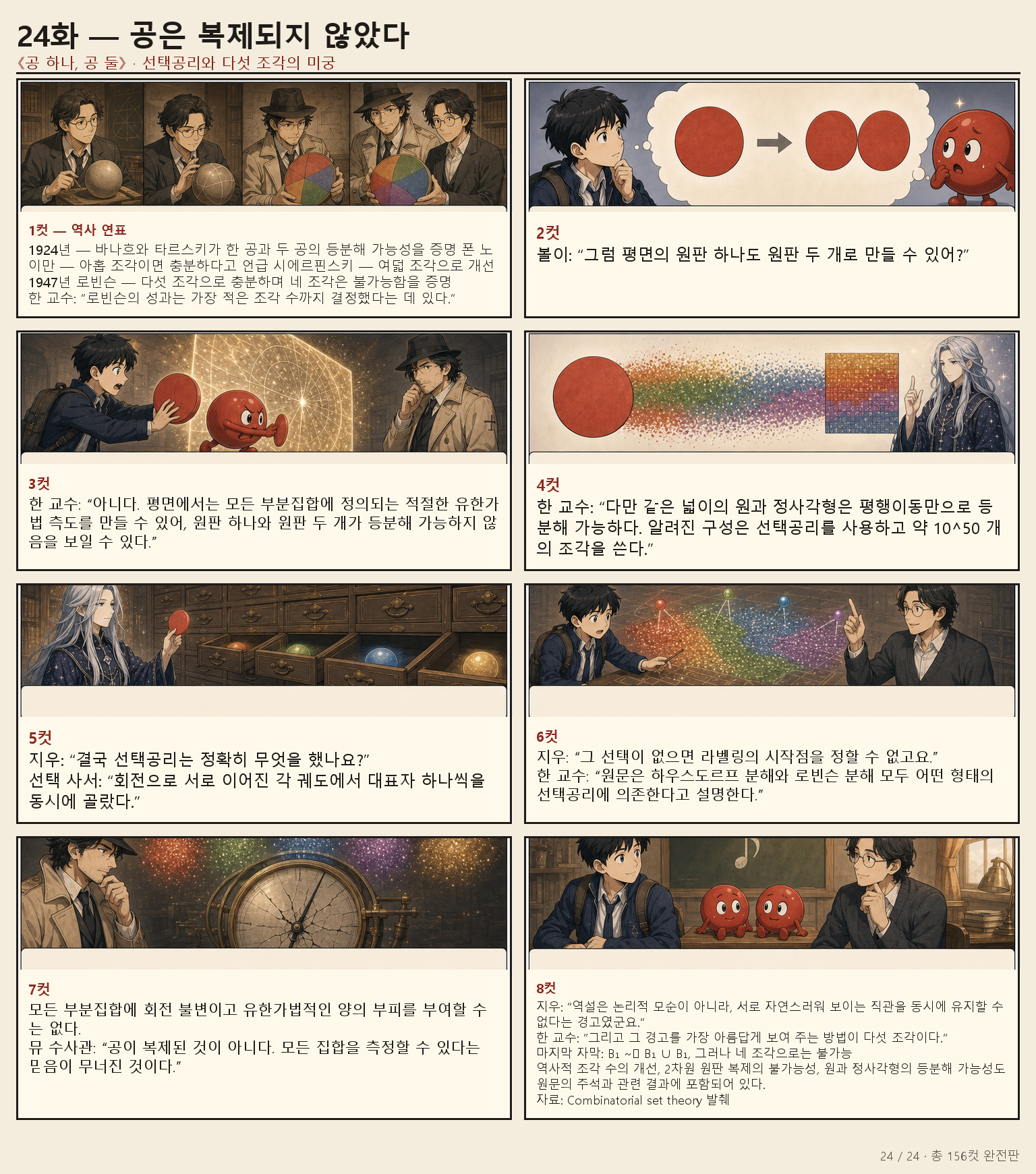 24화 공은 복제되지 않았다 만화 페이지
